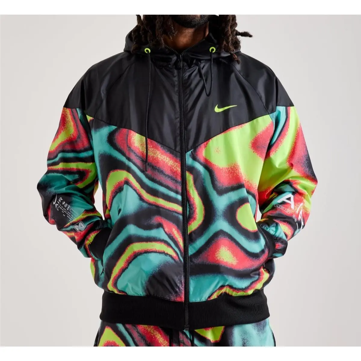 Nike Max Volume Windrunner Men Small Woven Lined Jacket Weatherman KD HF4446-674