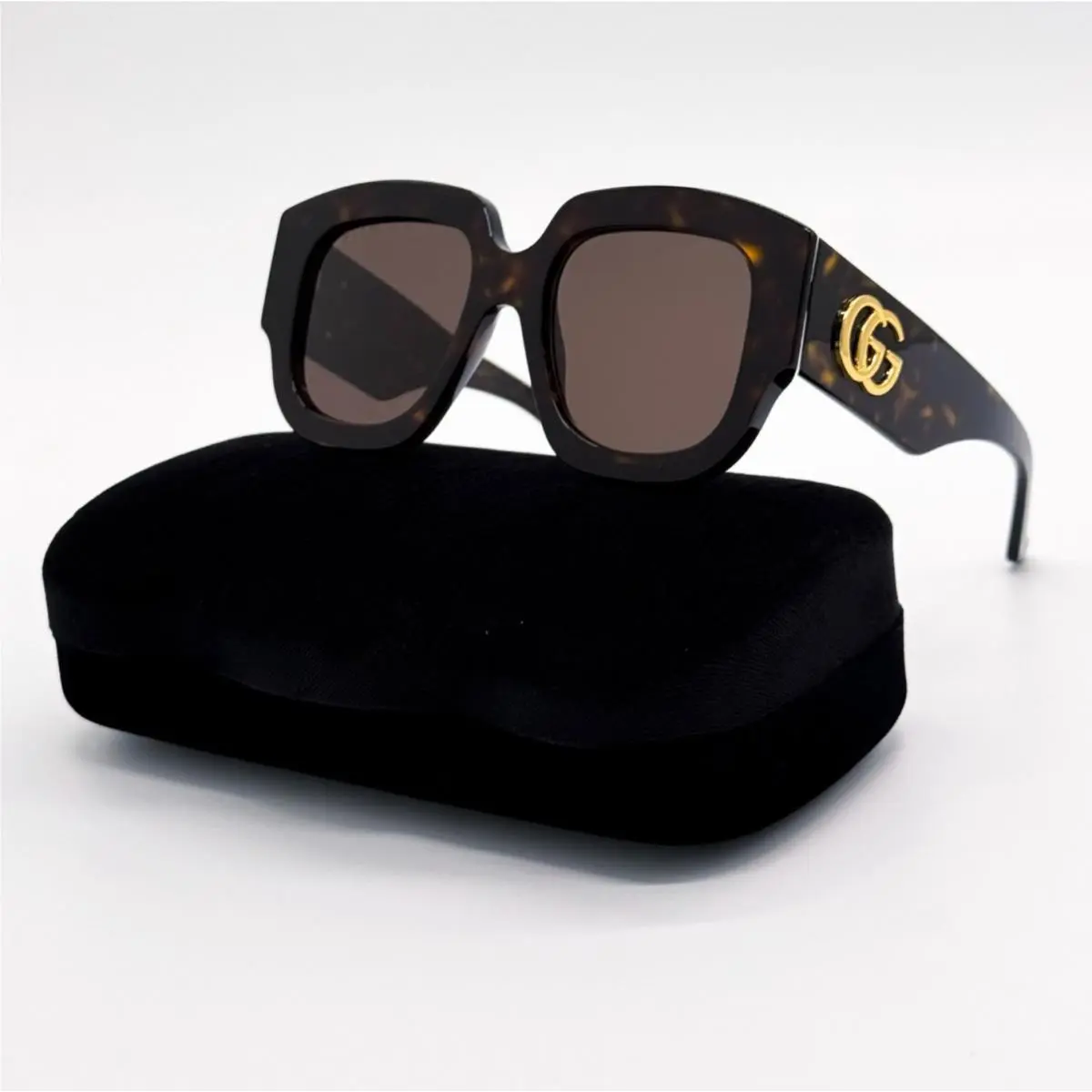 Gucci Havana Brown Women Sunglasses GG1546S 002