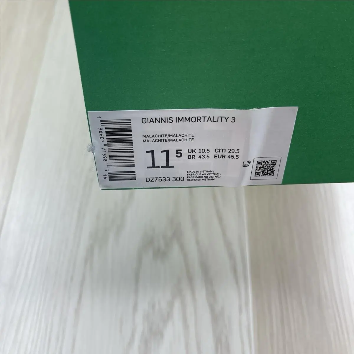 Nike shoes - Giannis Immortality 3 - Giannis Immortality - DZ7533-300 - Green 5