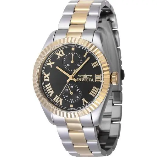 Invicta Women`s 47439 Specialty Quartz Multifunction Black Dial Watch
