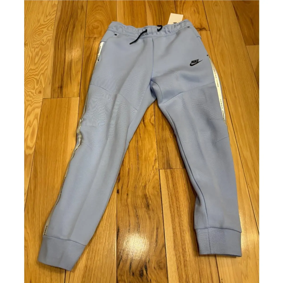 Nike Tech Fleece Big Kids Joggers Reflective Accents Aluminum IM9163 468 Large