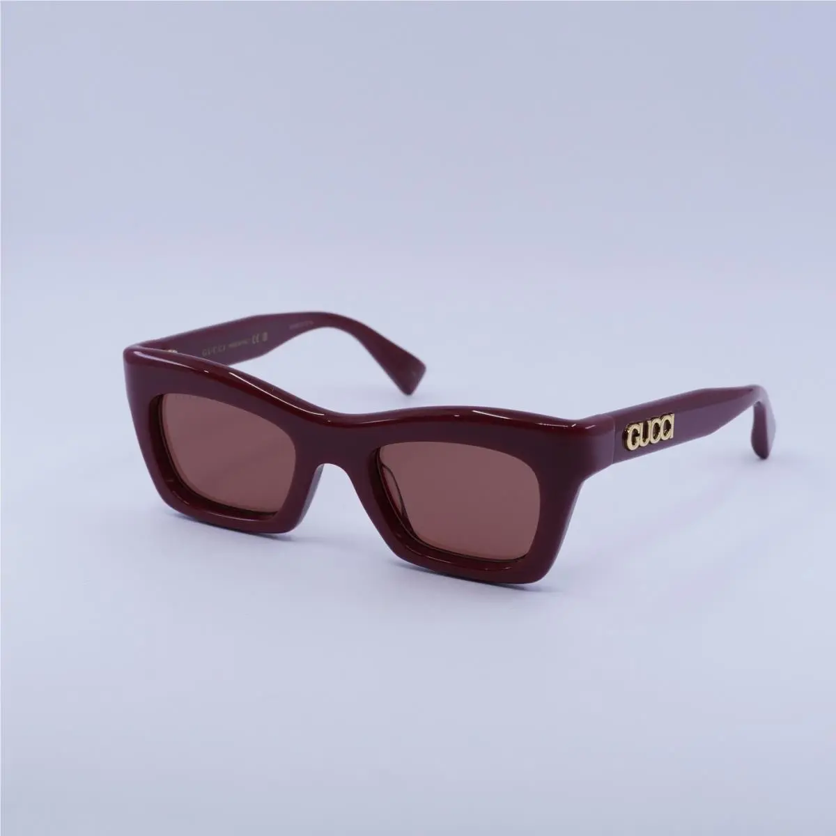 GG1773S 003 Burgundy/brown 50-21-140 Sunglasses by Gucci
