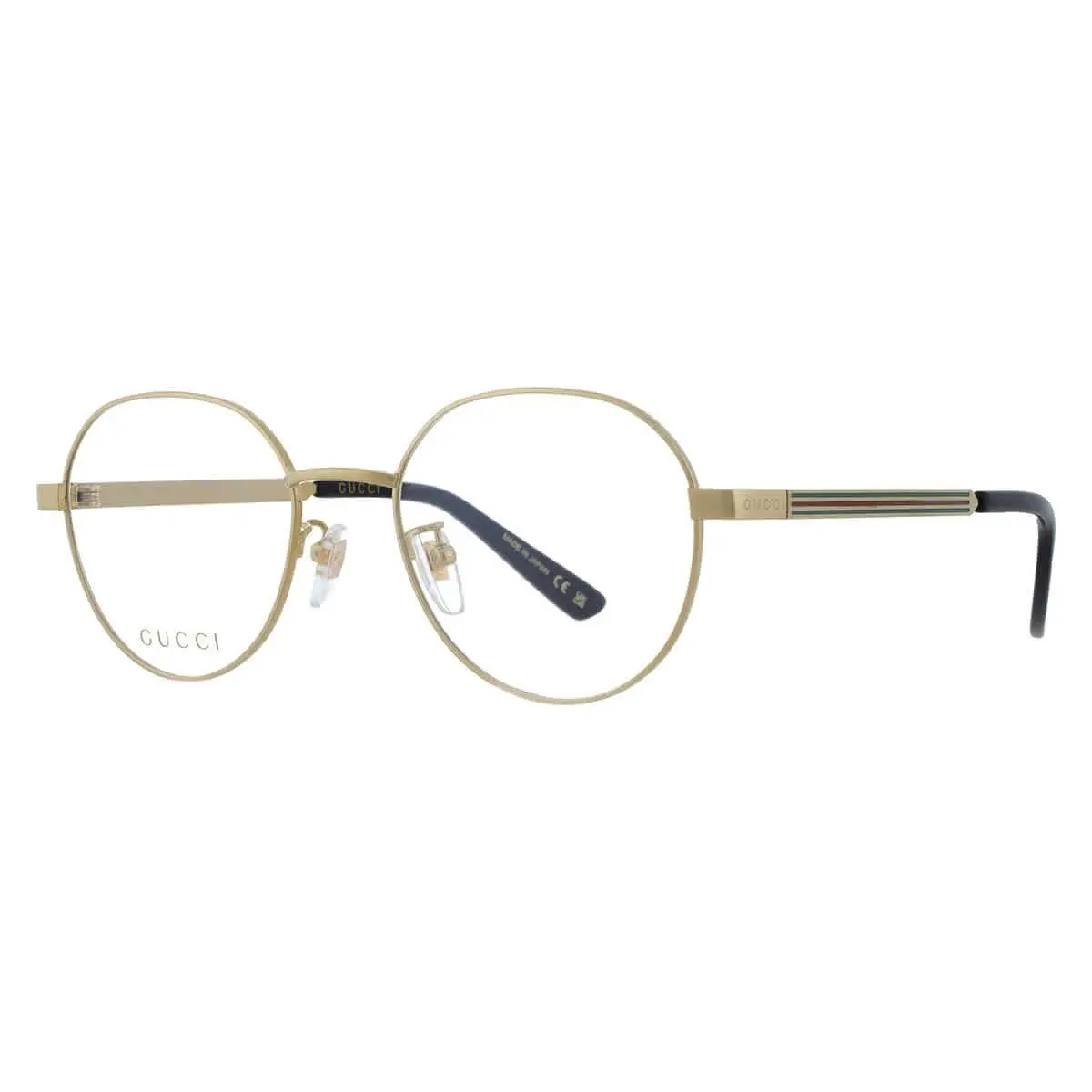 Demo Oval Men`s Titanium Eyeglasses GG1607OK 003 52 GG1607OK 003 52 by Gucci