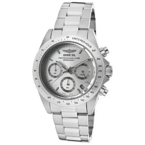 Invicta 14381 Speedway Silver Dial 40 mm Men`s Watch