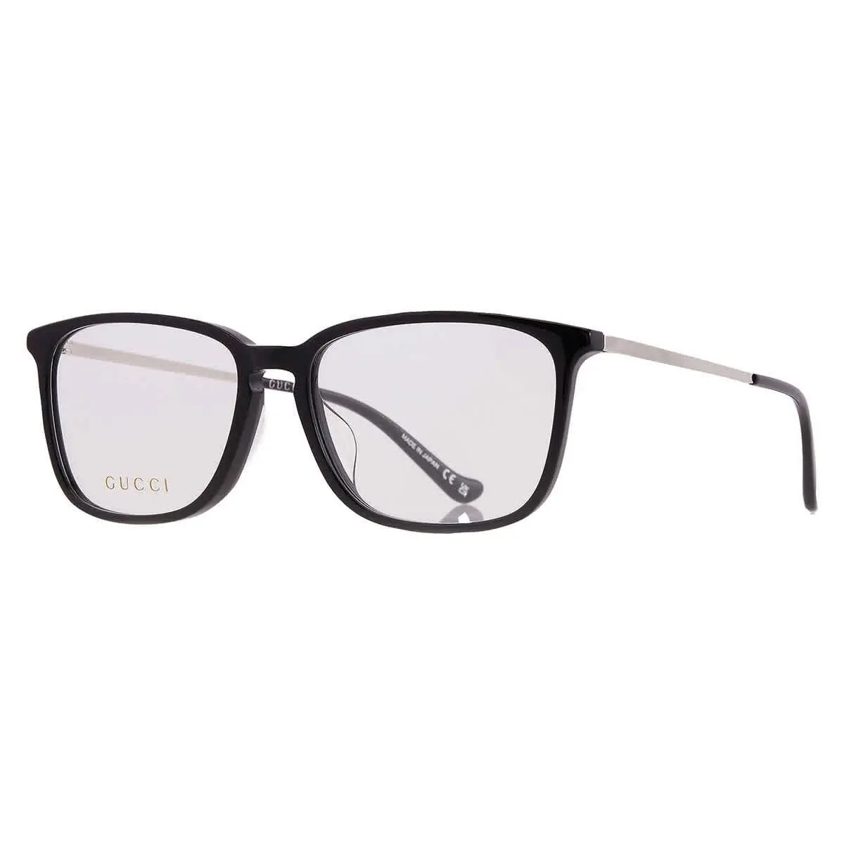 Gucci Demo Rectangular Men`s Eyeglasses GG1609OA 002 56 GG1609OA 002 56