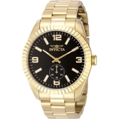 Invicta Men`s 49389 Specialty Quartz Multifunction Black Dial Watch