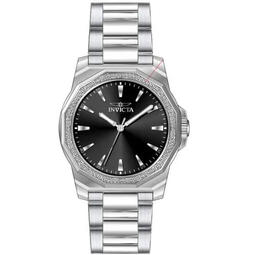 Invicta Men`s 49103 Speedway Quartz 3 Hand Black Dial Watch