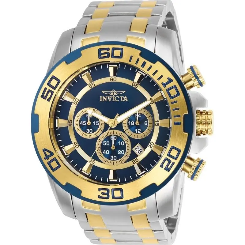 Invicta Men`s 26296 Pro Diver Quartz Chronograph Blue Dial Watch