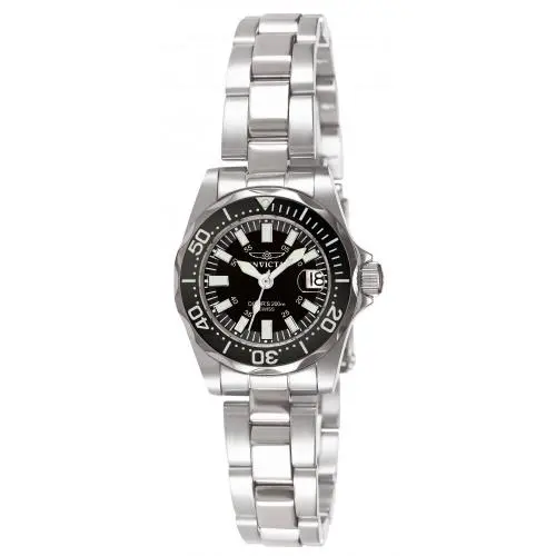Men`s 7059 Signature Quartz 3 Hand Black Dial Watch by Invicta