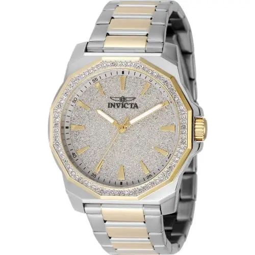 Invicta Men`s 49126 Speedway Quartz 3 Hand Silver Dial Watch