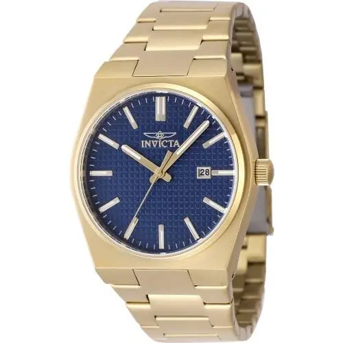 Invicta Men`s 48396 Speedway Quartz 3 Hand Blue Dial Watch