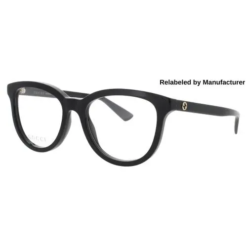 Gucci GG1687O-001-52-RELABELED Eyeglasses Eye Glasses 001 Black 52