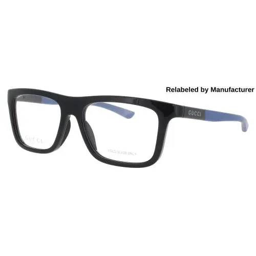 Gucci GG1737O-003-54-RELABELED Eyeglasses Eye Glasses 003 Black/blue N