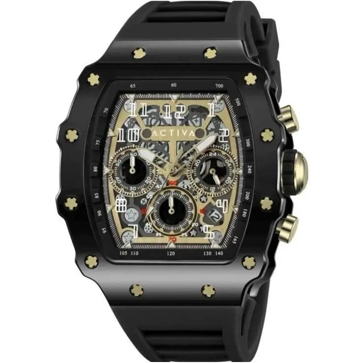 Activa Fury X Invicta Skeleton Dial Men`s Watch 44.3mm ACW2305-026