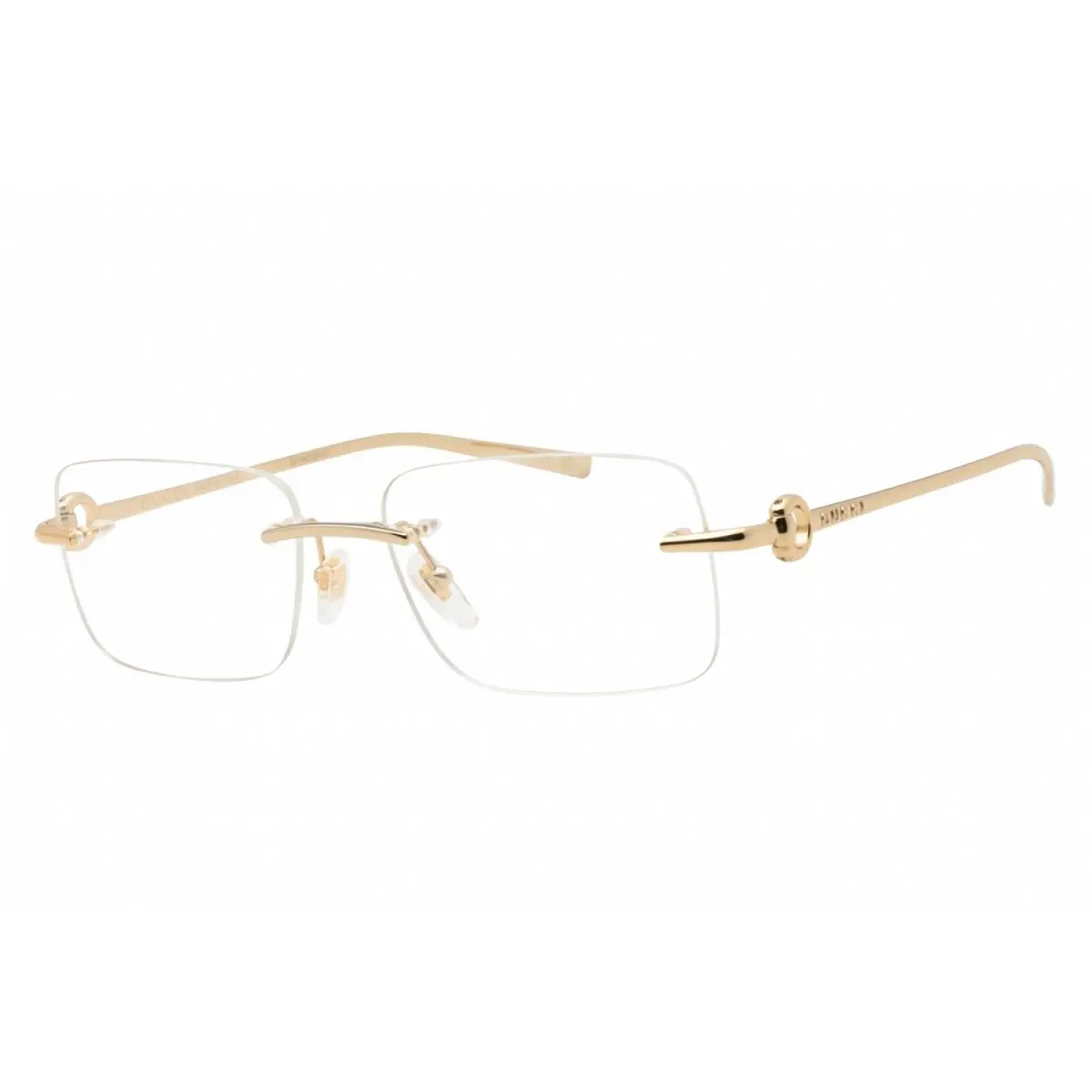 Gucci GG1703-003-55 Eyeglasses Frame Size 55mm 17mm 140mm Gold Men 889652498522