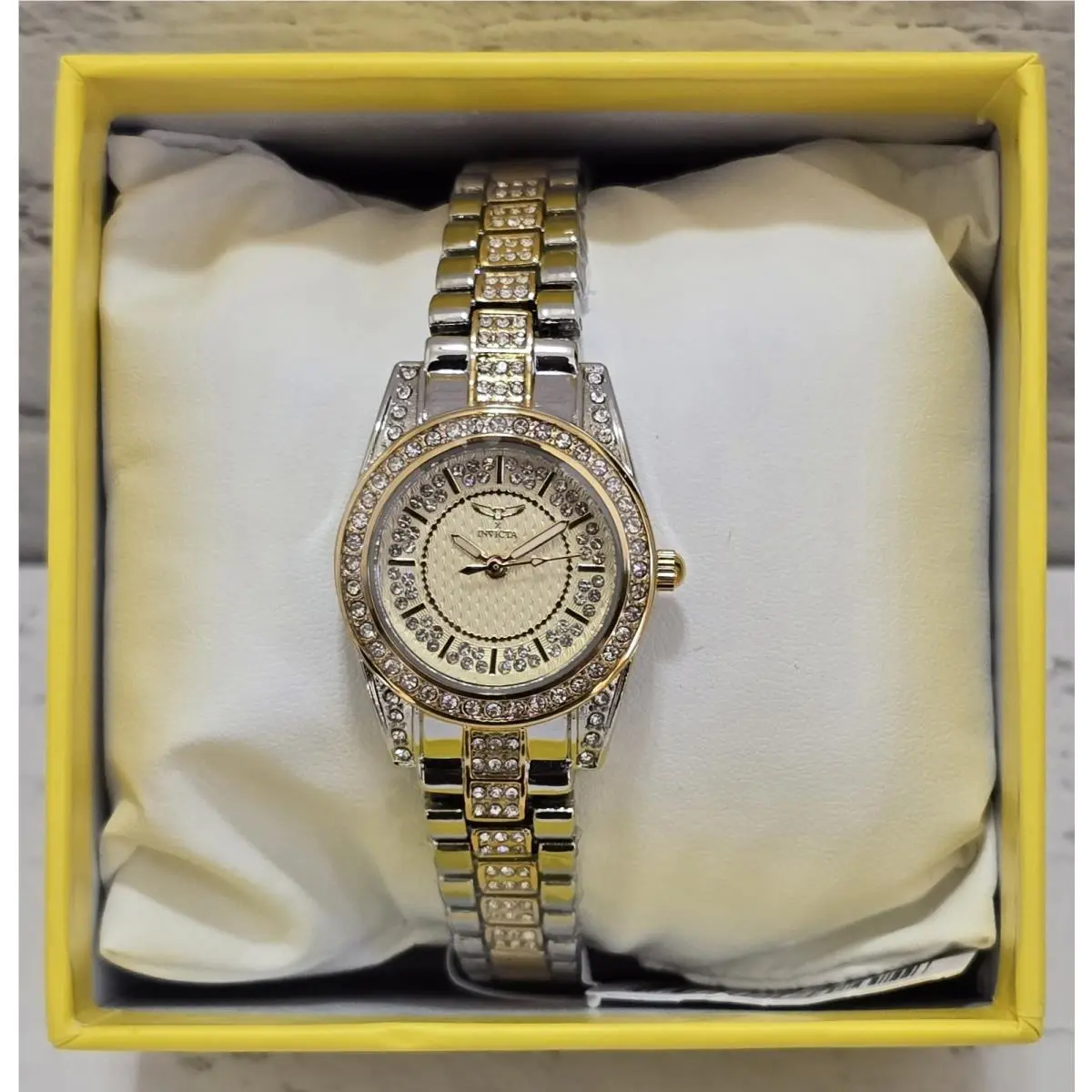 Invicta Wildflower I by Invicta Women`s Watch 32mm Gold Steel 69064