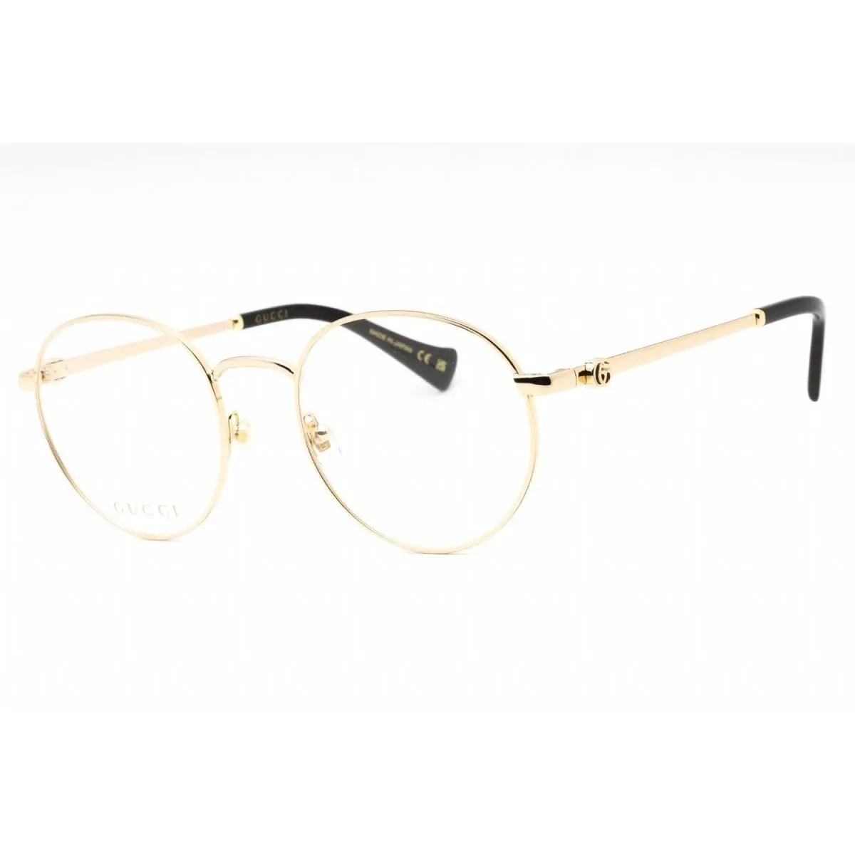 Gucci GG1594O-001 Eyeglasses Frame Size 0mm 0mm 0mm Gold Unisex 889652469447