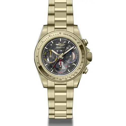 Invicta Men`s 50272 Speedway Quartz VD54 Black Dial Watch
