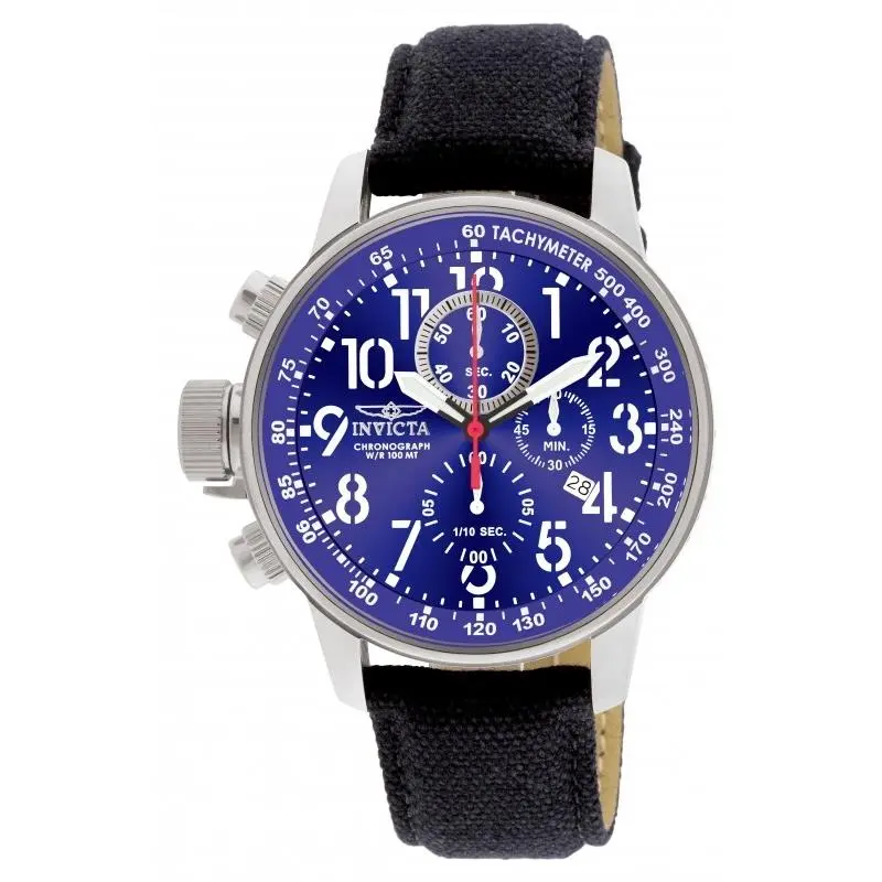 Invicta Men`s 1513 I-force Quartz Chronograph Blue Dial Watch