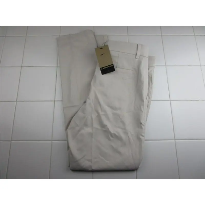 Nike Tour Repel Slim Golf Pants Ankle Length Light Orewood Mens 32x32 FD5622-104