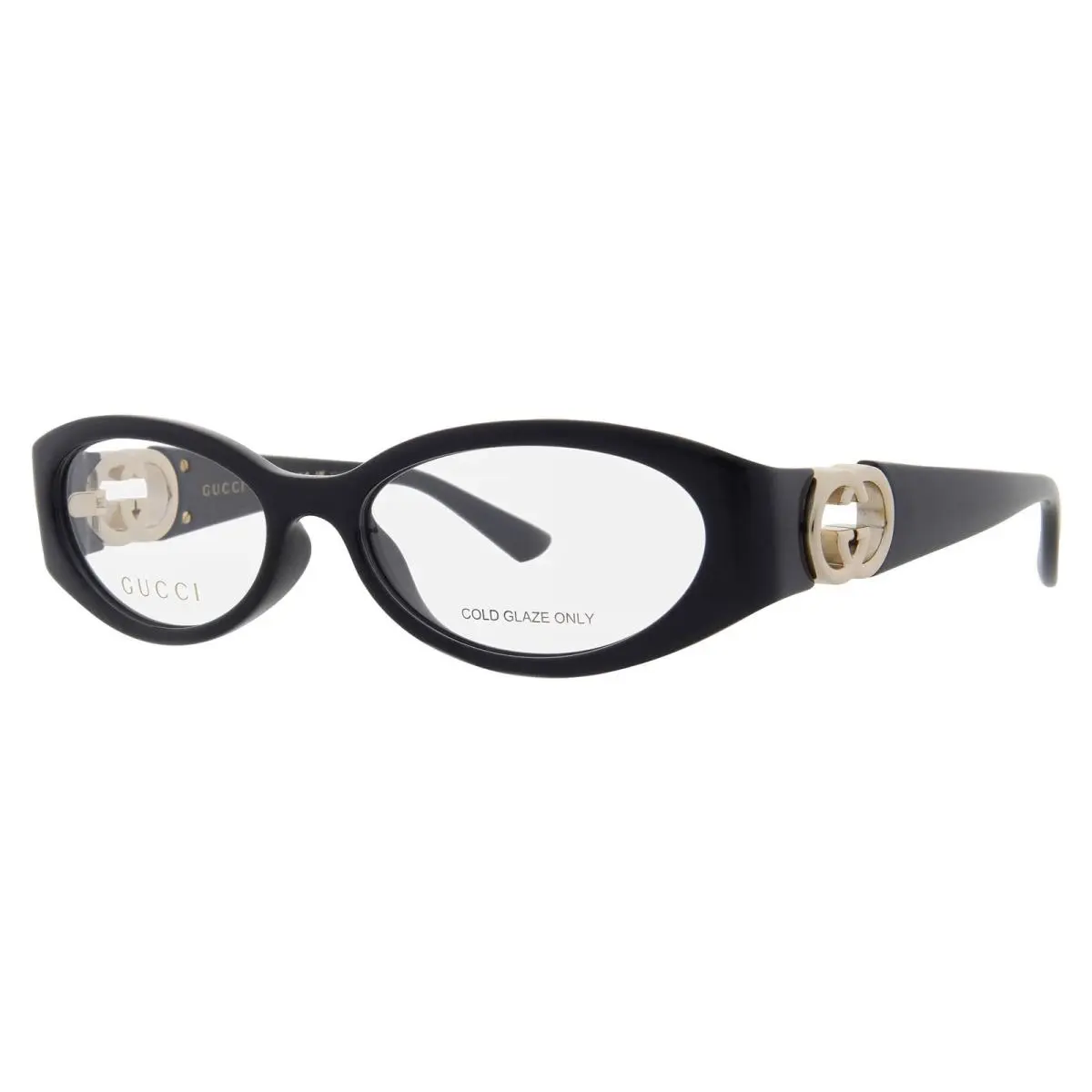 Gucci Demo Oval Ladies Sunglasses GG1693O 001 52 GG1693O 001 52