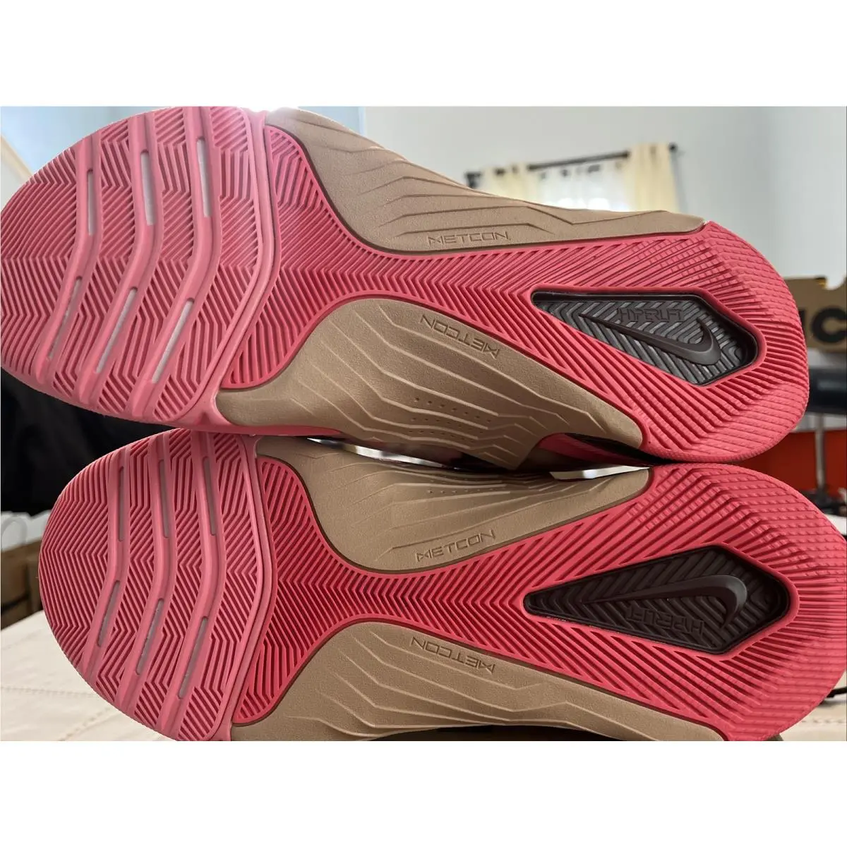 Nike shoes - Nike Metcon 8 AMP - Metcon AMP - DV9013-200 - Hemp/Sand Drift/Coral Chok/Earth 12