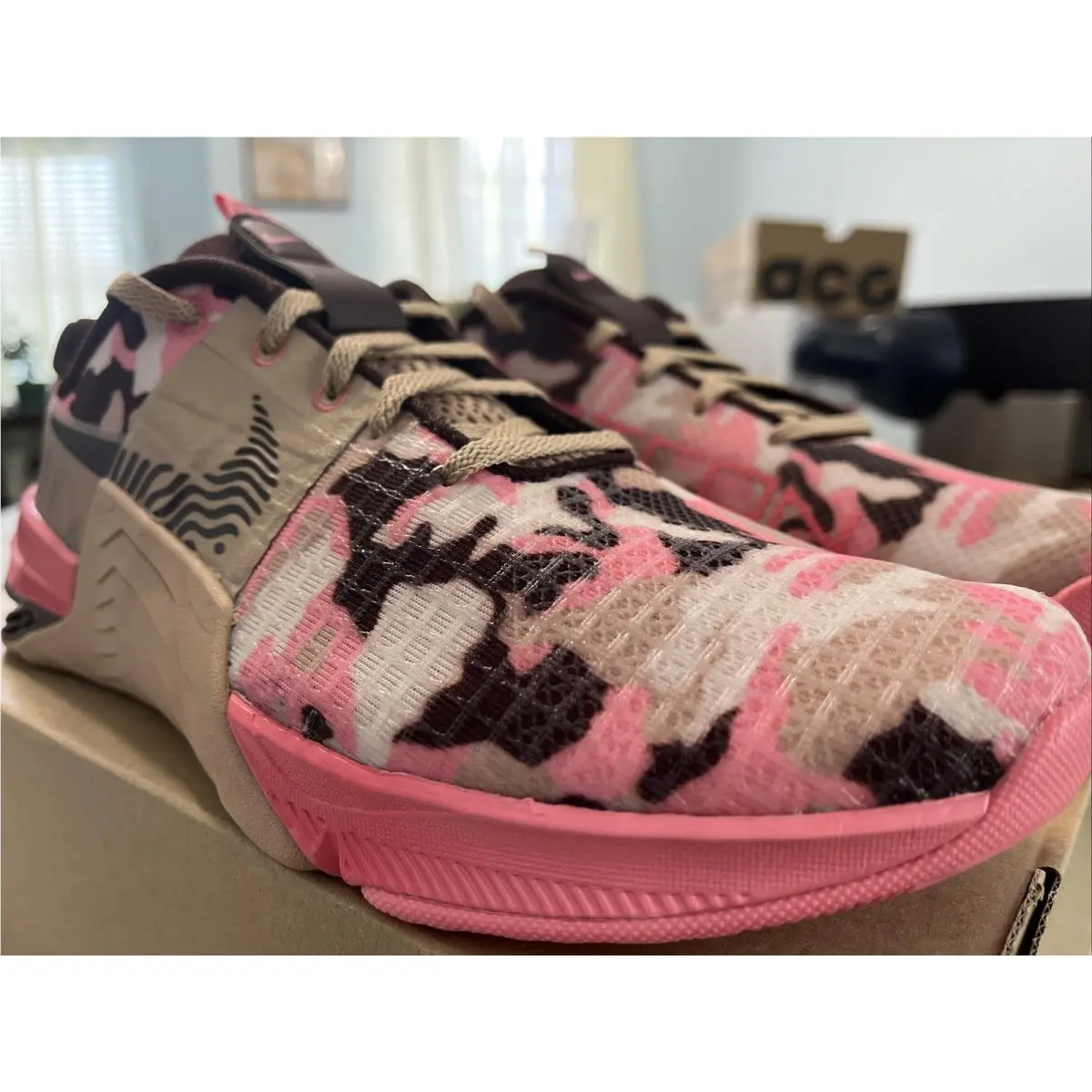 Nike shoes - Nike Metcon 8 AMP - Metcon AMP - DV9013-200 - Hemp/Sand Drift/Coral Chok/Earth 6