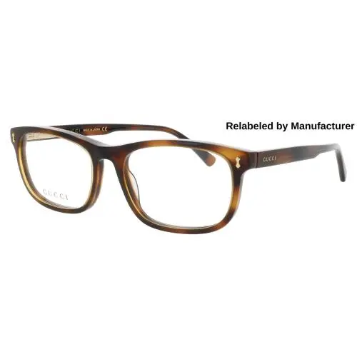 Gucci GG1046O-005-55-RELABELED Eyeglasses Eye Glasses 005 Havana 5