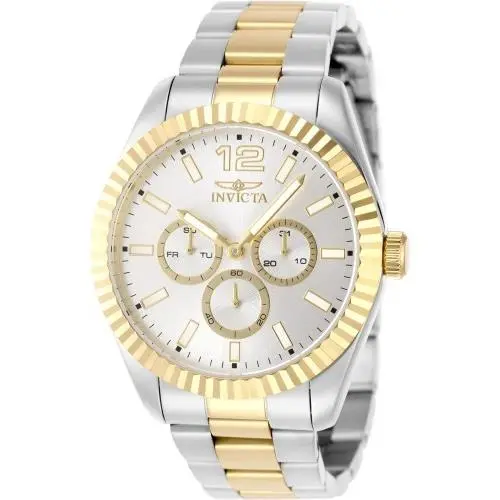 Invicta Men`s 49516 Specialty Quartz Chronograph Silver Dial Watch