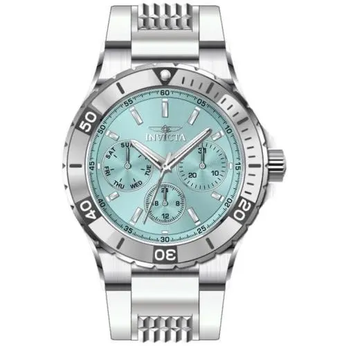 Women`s 49891 Aviator Quartz VH63 Light Blue Dial Watch by Invicta