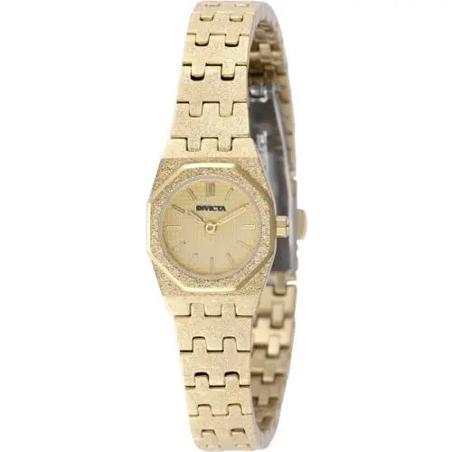 Invicta Women`s 49871 Angel Quartz VC00 Gold Dial Watch