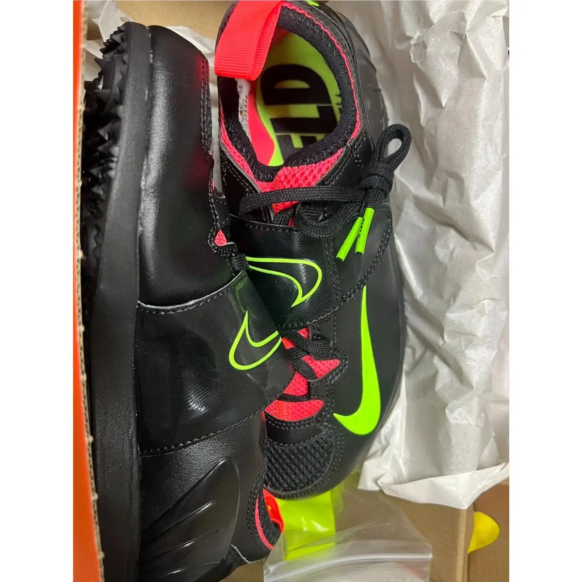 Nike shoes - Nike Zoom - Zoom - 317404-036 - Black/Electric Green-Hyper Punch 2