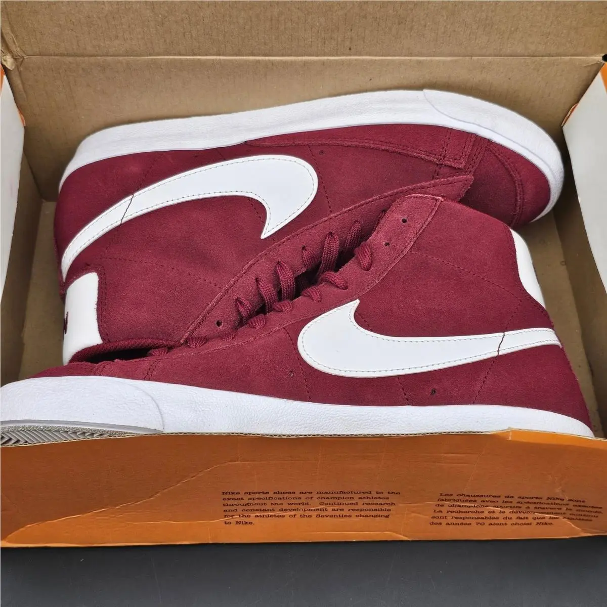 Nike shoes - Nike Blazer Mid `77 Suede - Red 11