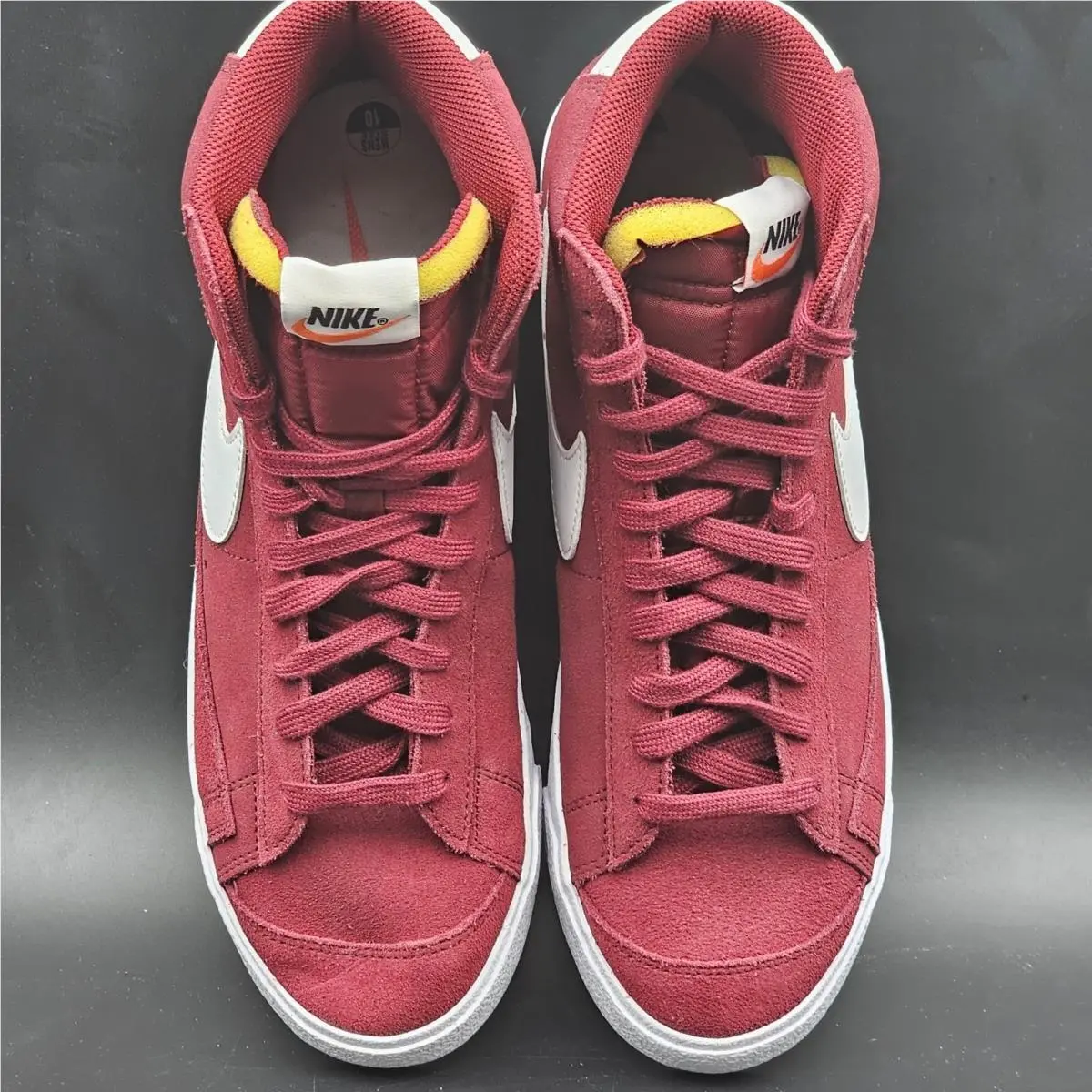 Nike shoes - Nike Blazer Mid `77 Suede - Red 2