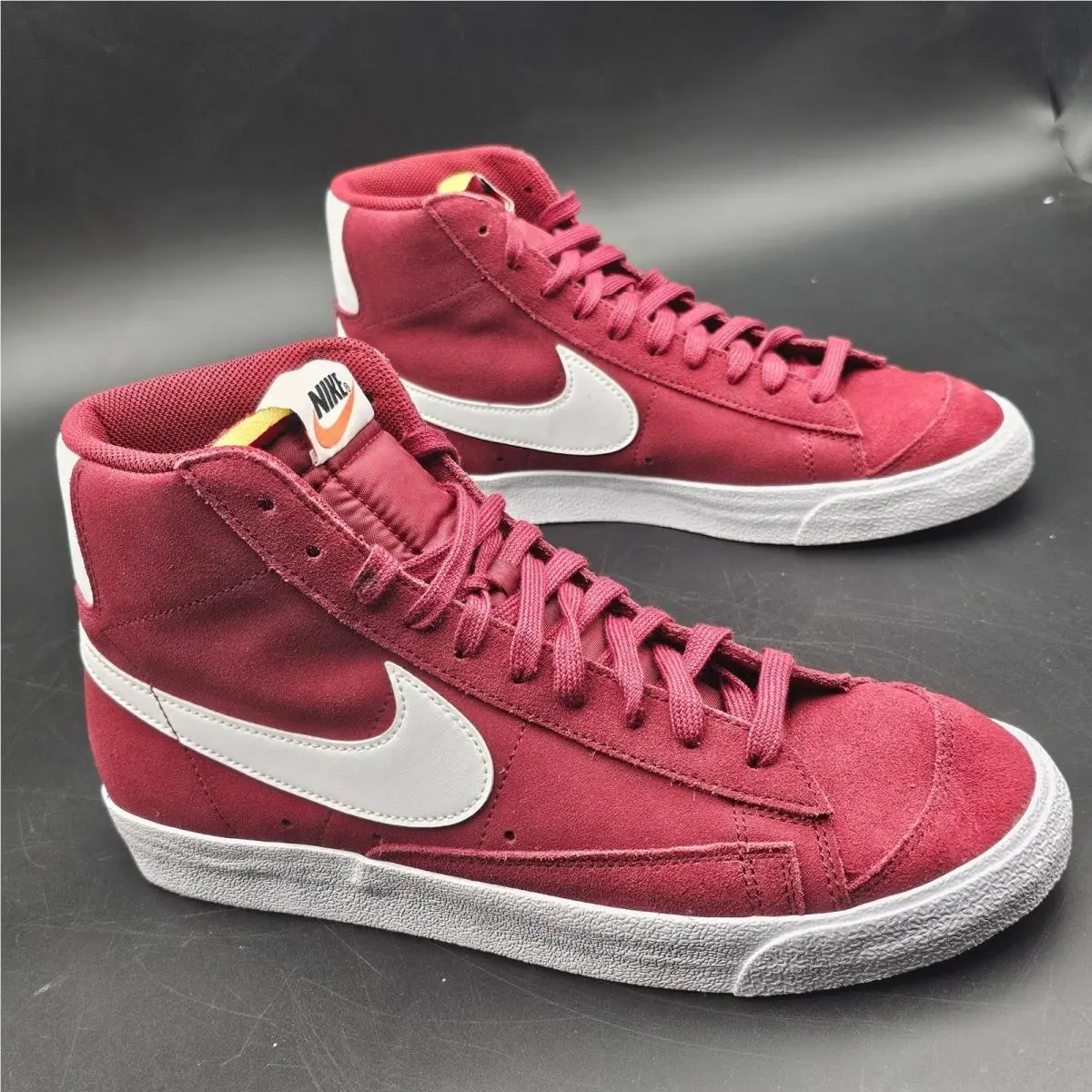 Nike shoes - Nike Blazer Mid `77 Suede - Red 5