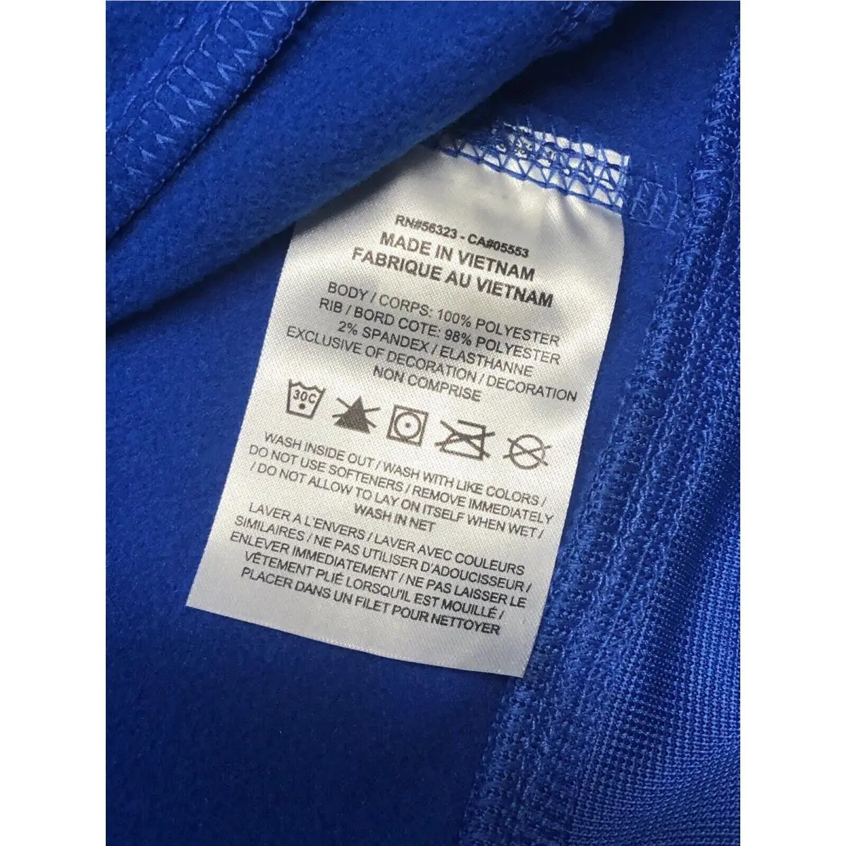 Nike clothing - AO5442-493 - AO5442-493 - Blue, Red, White, Manufacturer: Game Royal (UPC: 192502036950) 2
