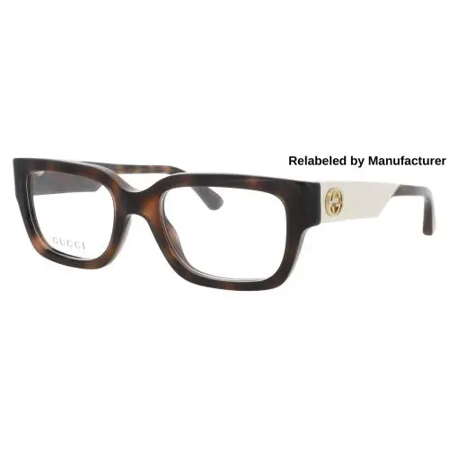 Gucci GG1666O-007-53-RELABELED Eyeglasses Eye Glasses 007 Havana 5