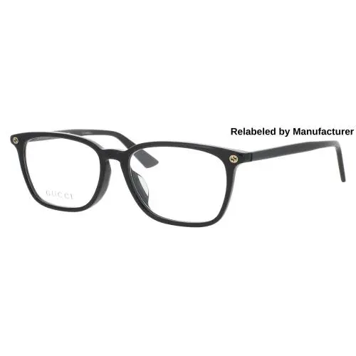 Gucci GG0156OA-001-54-RELABELED Eyeglasses Eye Glasses 001 Black 5