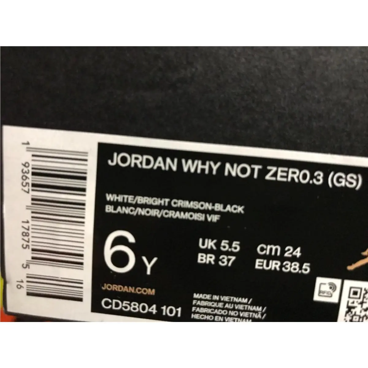 Nike shoes - Air Jordan 3 - Air - White (UPC: 193657178755) 3