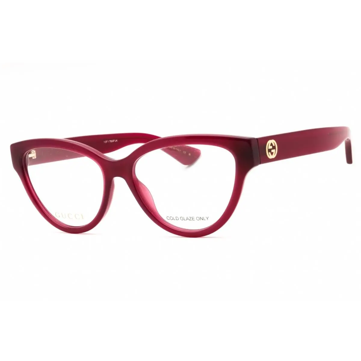 GG1581-003-55 Eyeglasses Frame Size 55mm 16mm 140mm Fuchsia Women 8896524 by Gucci