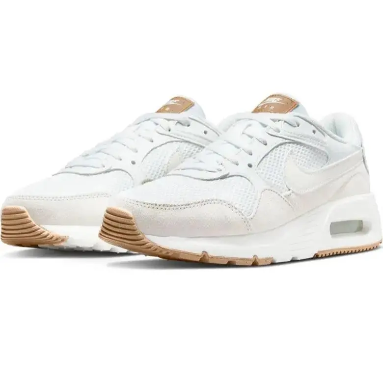 Nike Air Max SC Athletic Sneaker Shoes Low Top White Brown Women`s Size 9.5 M