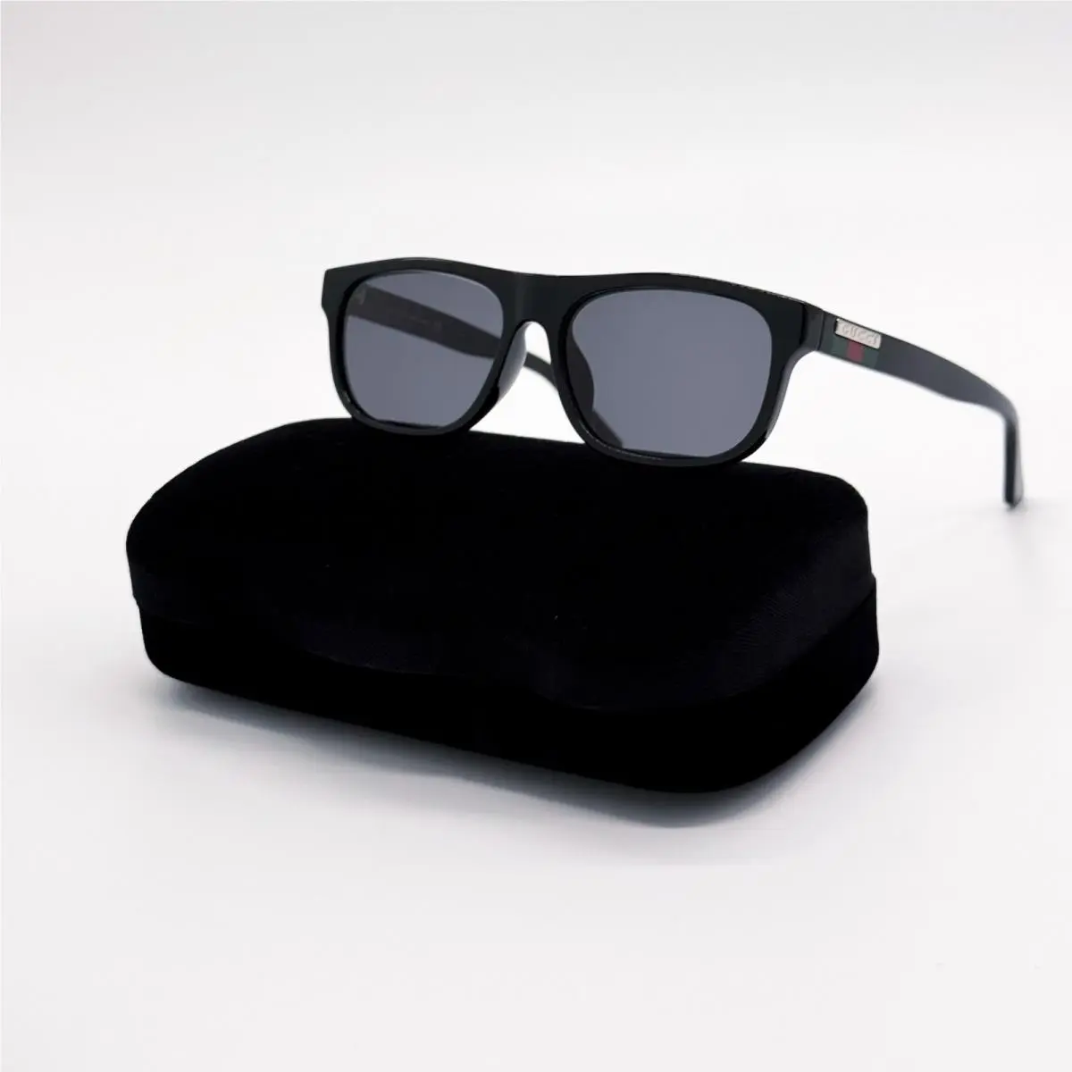 Black Gray Men Sunglasses GG0770SA 001 by Gucci