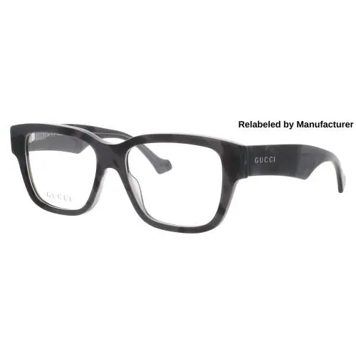 Gucci GG1428O-009-55-RELABELED Eyeglasses Eye Glasses 009 Grey 55m