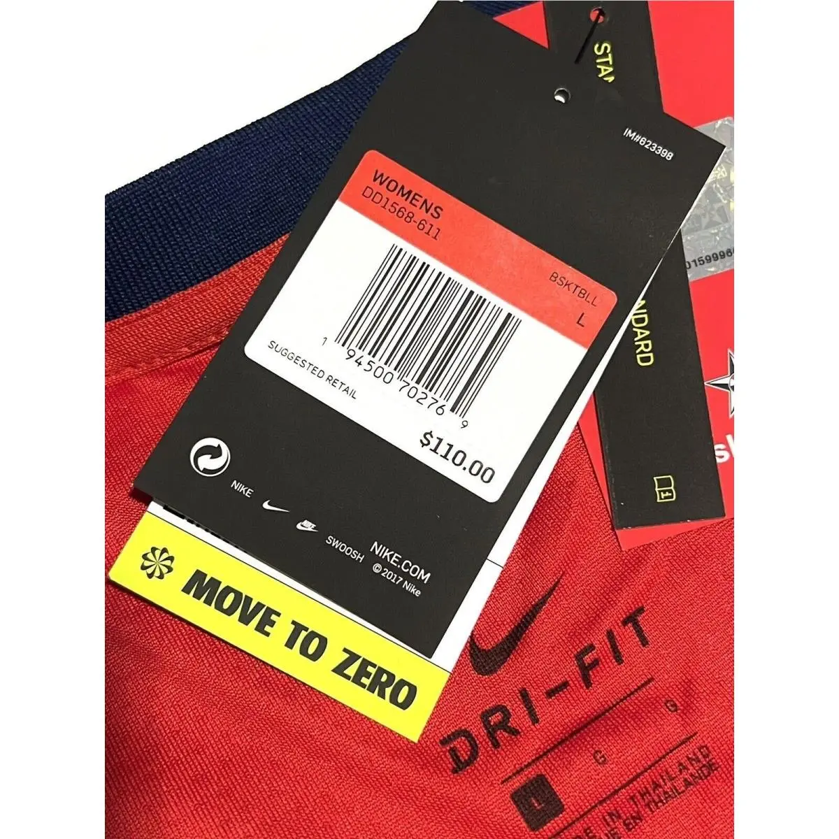 Nike clothing - DD1568611 - DD1568611 - Red (UPC: 194500702769) 8