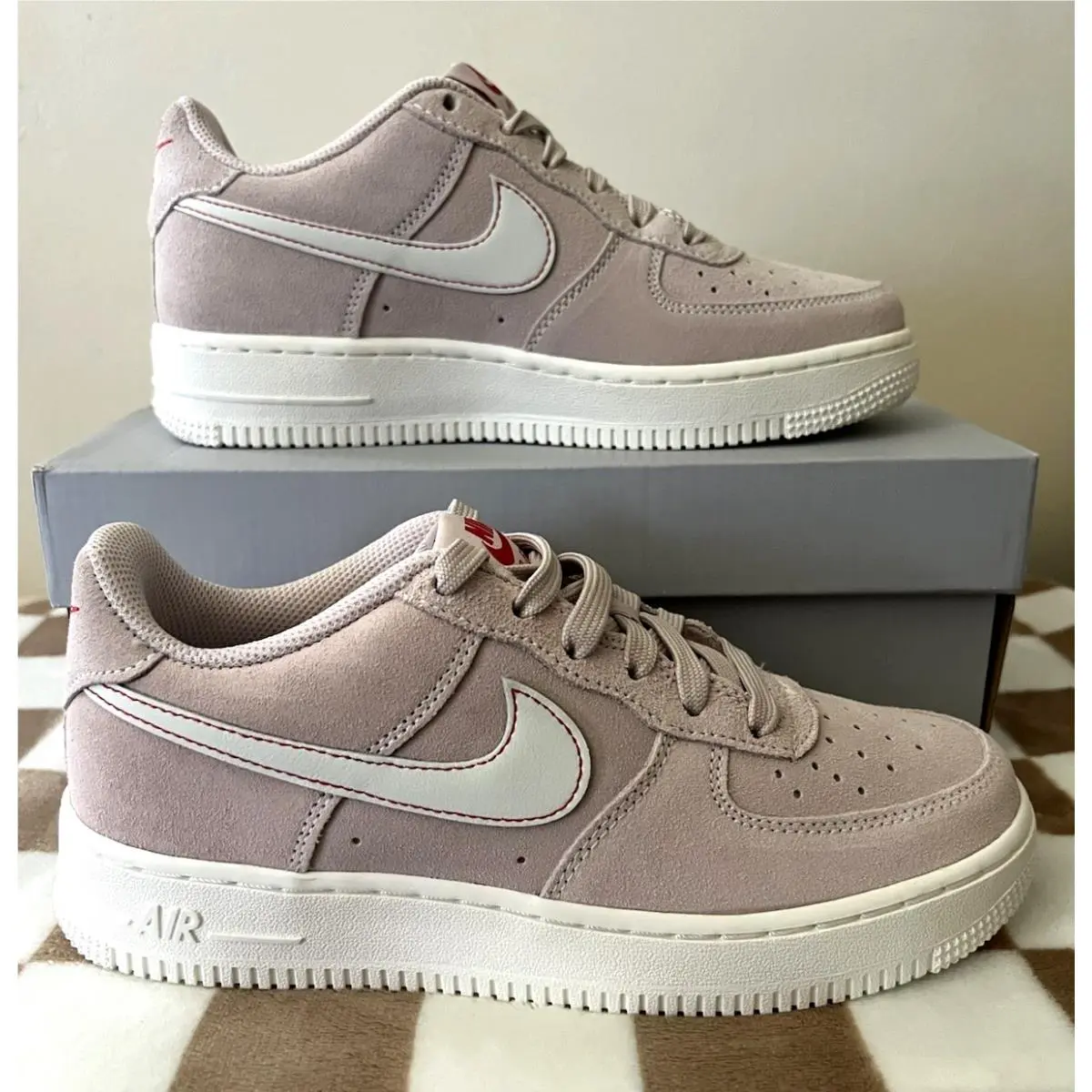Nike Air Force 1 ‘07 LV8 GS Sneakers 1B5688 600 Youth 5.5/Women’s 7