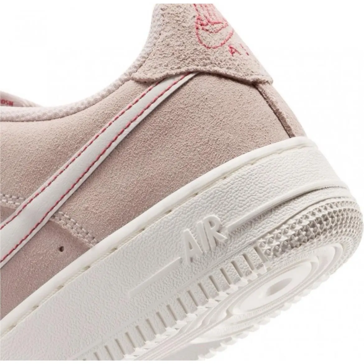 Nike shoes - Nike Air Force 1 LV8 - 1B5688 600 - Silt Red/Sail/University Red 17