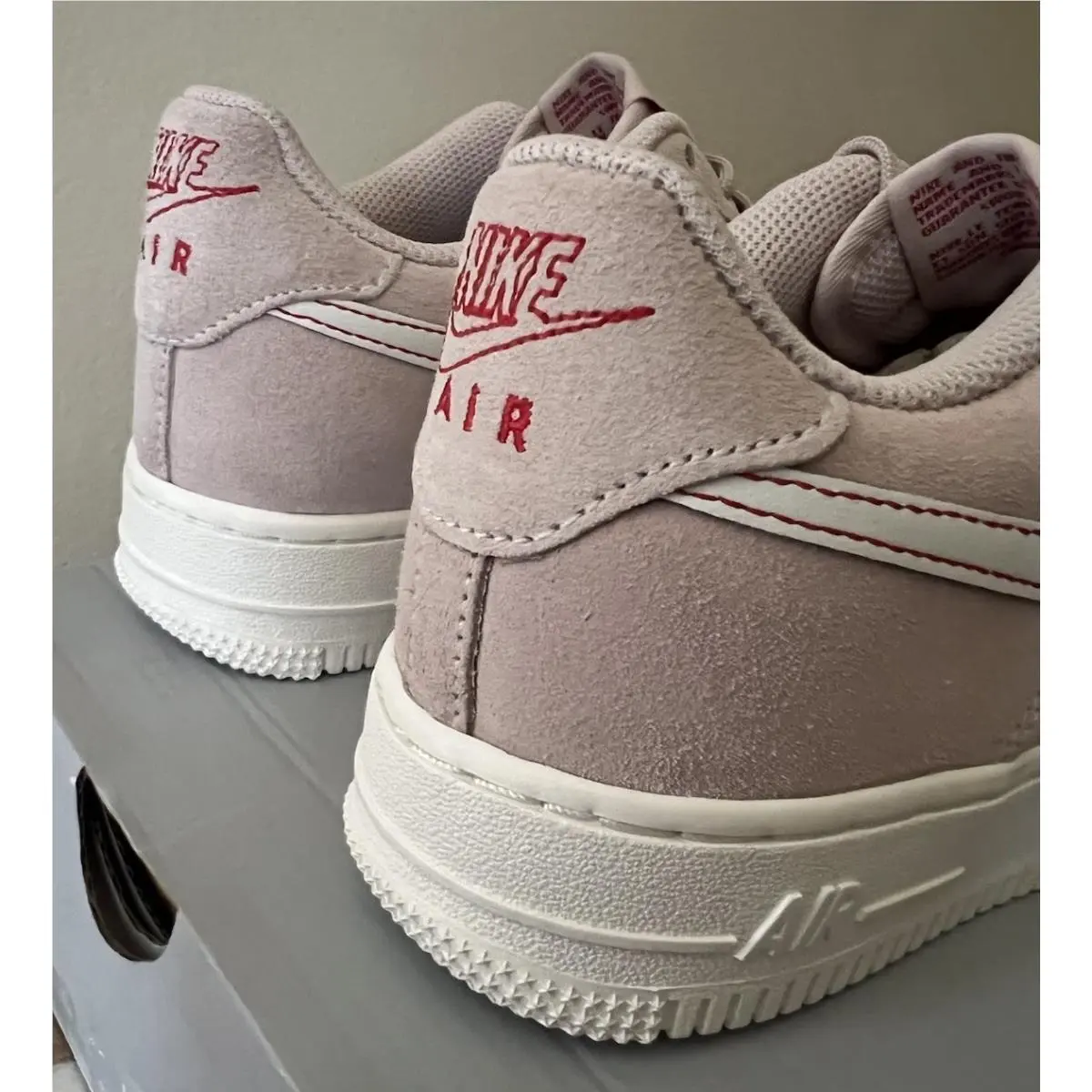 Nike shoes - Nike Air Force 1 LV8 - 1B5688 600 - Silt Red/Sail/University Red 8