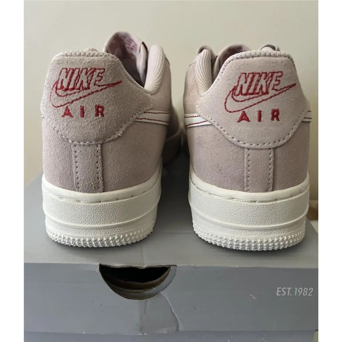 Nike shoes - Nike Air Force 1 LV8 - 1B5688 600 - Silt Red/Sail/University Red 9
