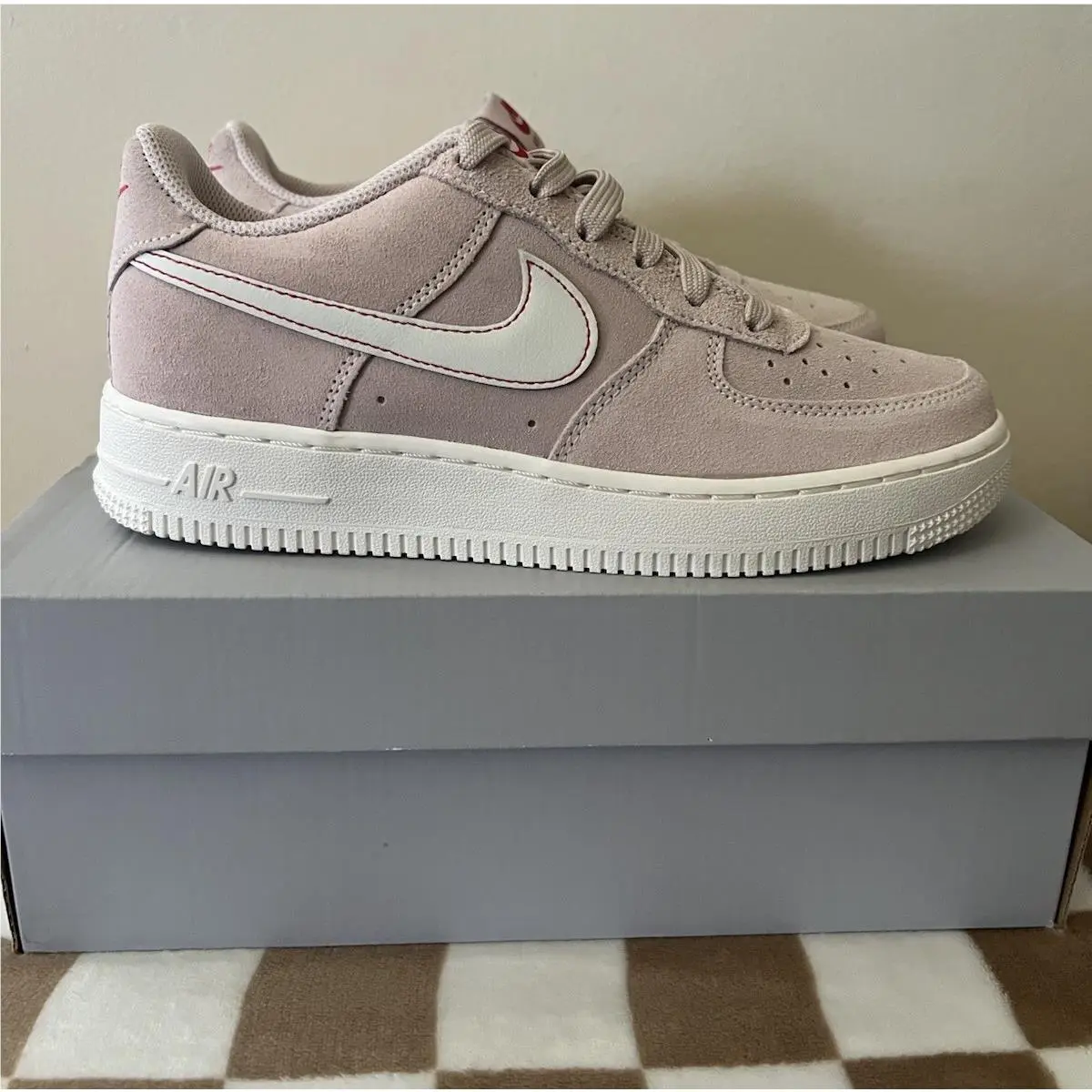 Nike shoes - Nike Air Force 1 LV8 - 1B5688 600 - Silt Red/Sail/University Red 0