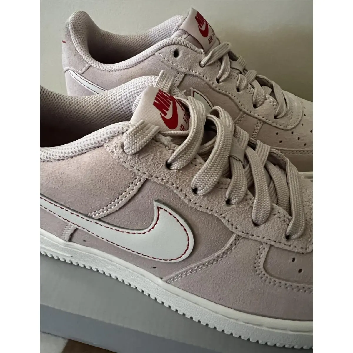 Nike shoes - Nike Air Force 1 LV8 - 1B5688 600 - Silt Red/Sail/University Red 4